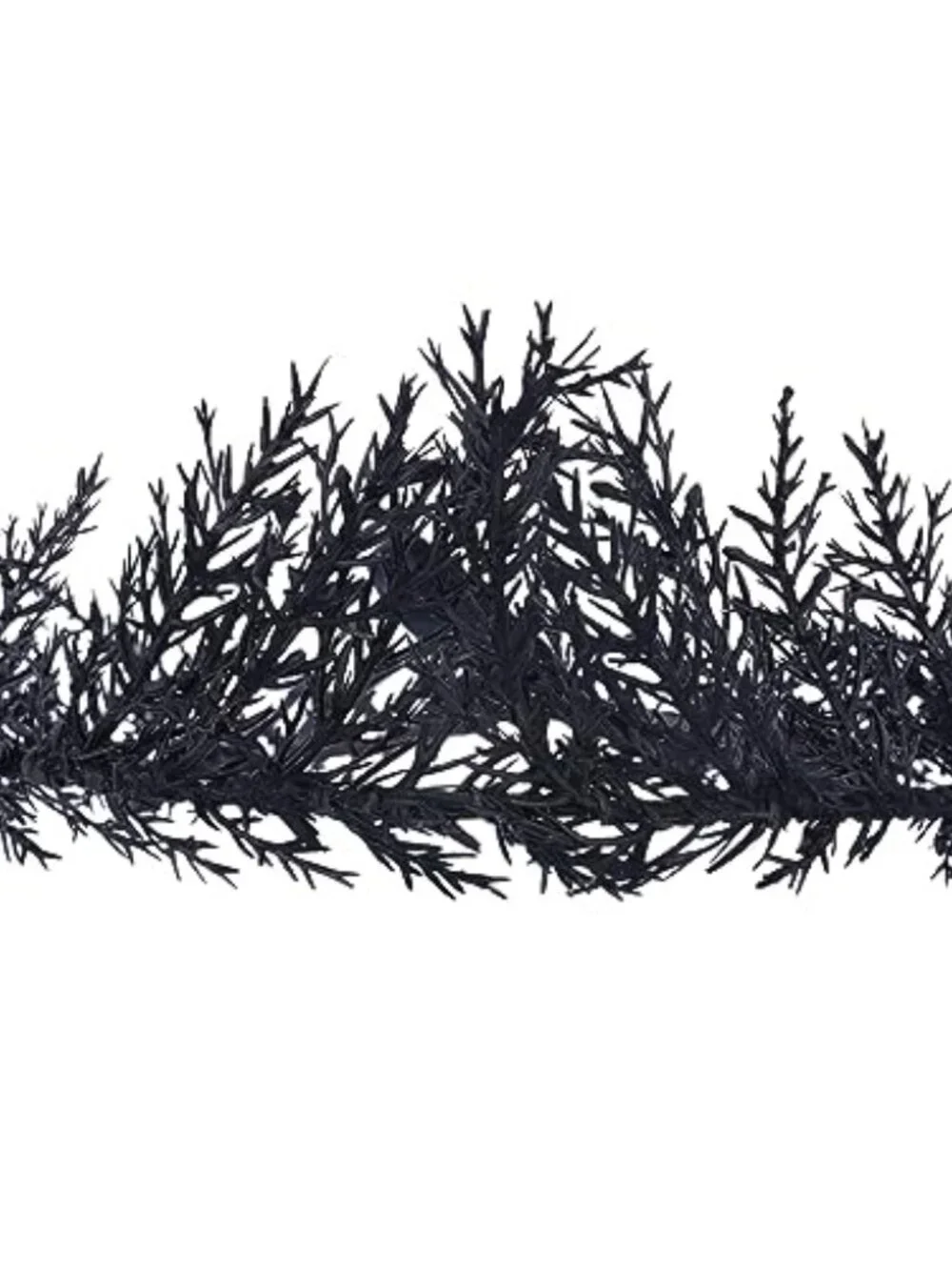 Handmade Gothic Black Flower Crown Elf Dark Headband Fairy Woodland Forest